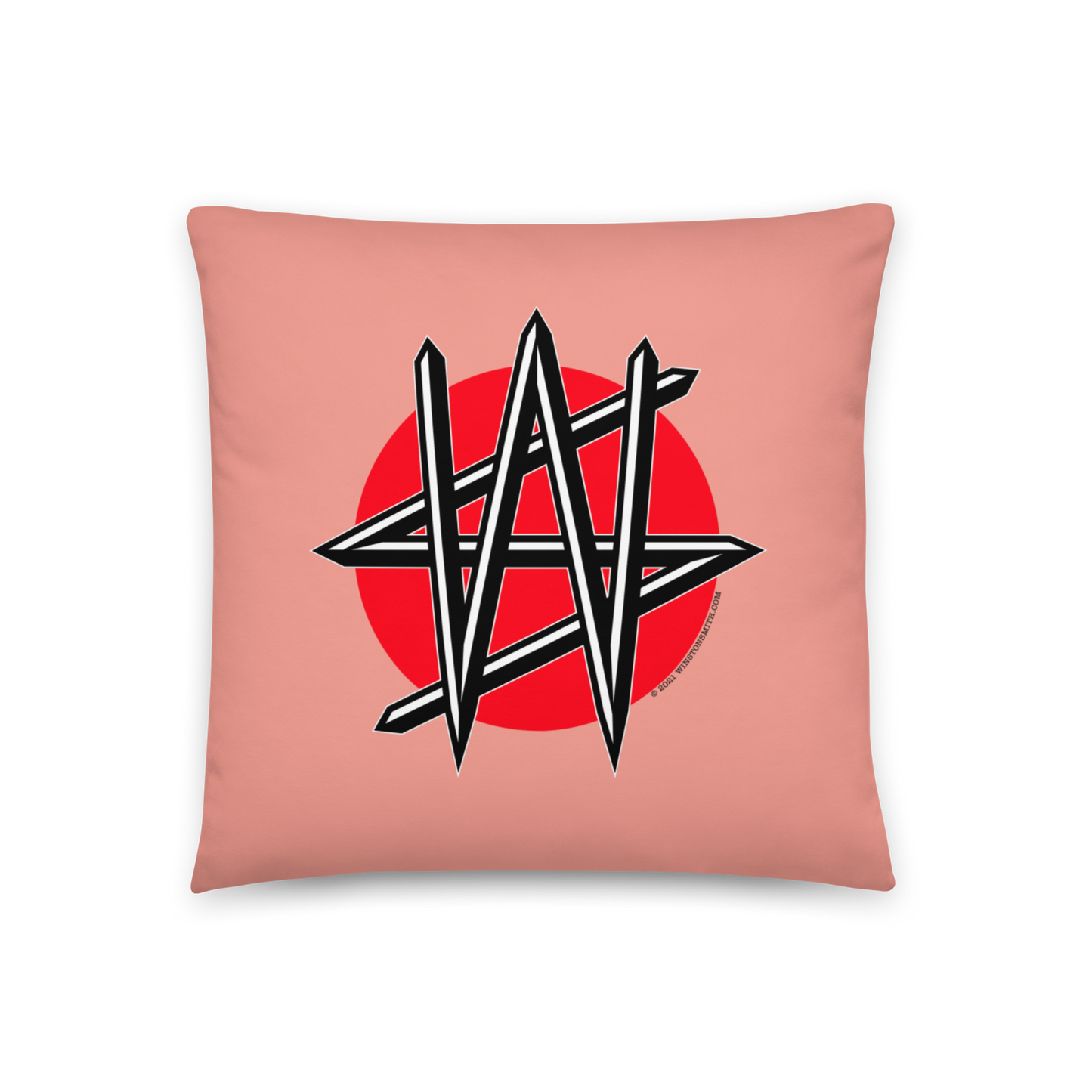 Winston Smith "Outta Control" Pillow