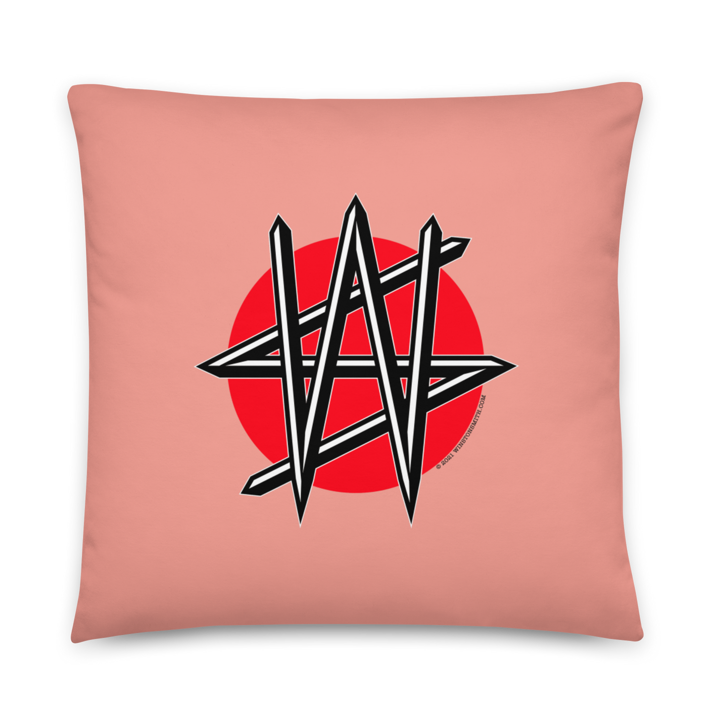 Winston Smith "Outta Control" Pillow