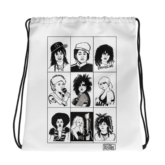 Girl Mobb "Pioneers of Punk" Drawstring bag