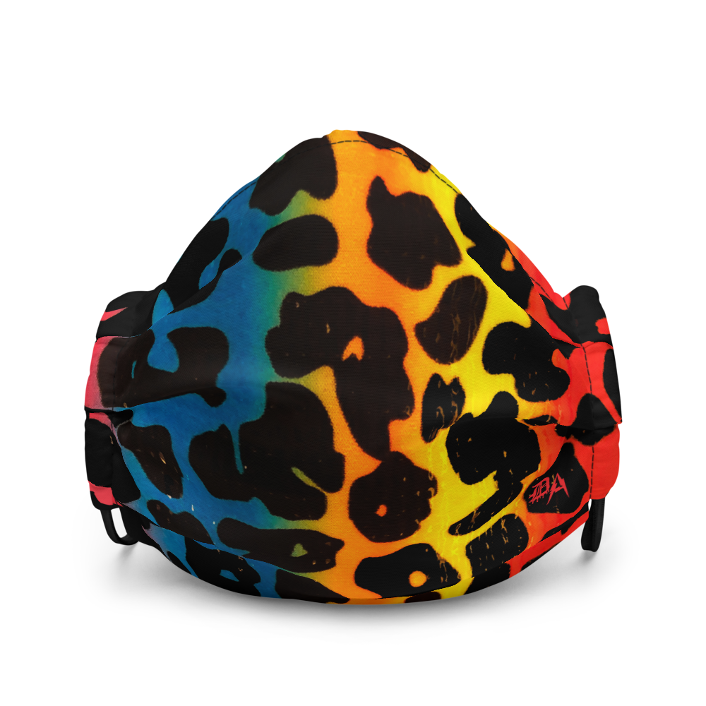 Destroy Art "Street Walkin Cheetah Rainbow" Mask