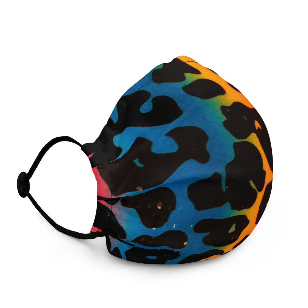 Destroy Art "Street Walkin Cheetah Rainbow" Mask