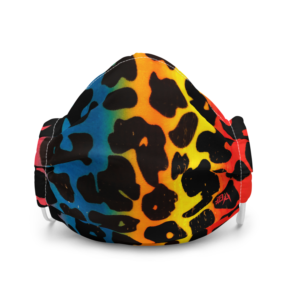 Destroy Art "Street Walkin Cheetah Rainbow" Mask