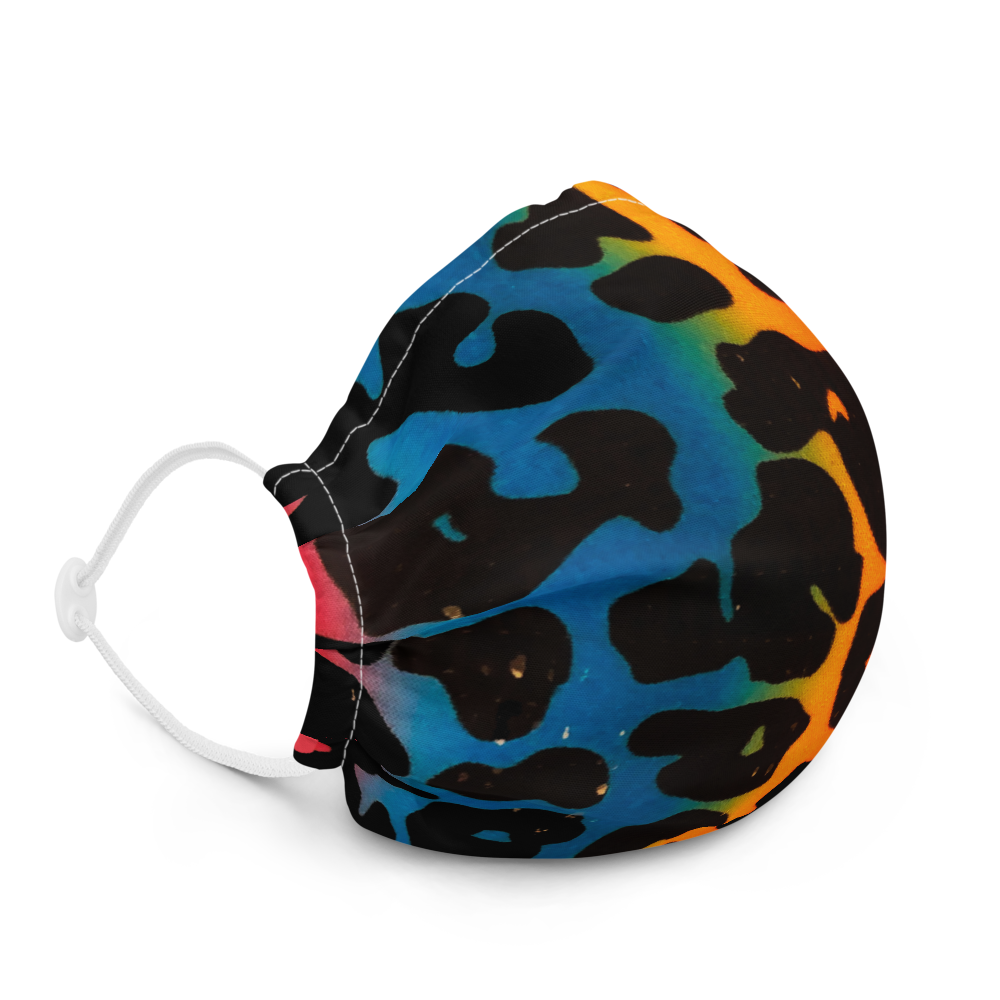 Destroy Art "Street Walkin Cheetah Rainbow" Mask