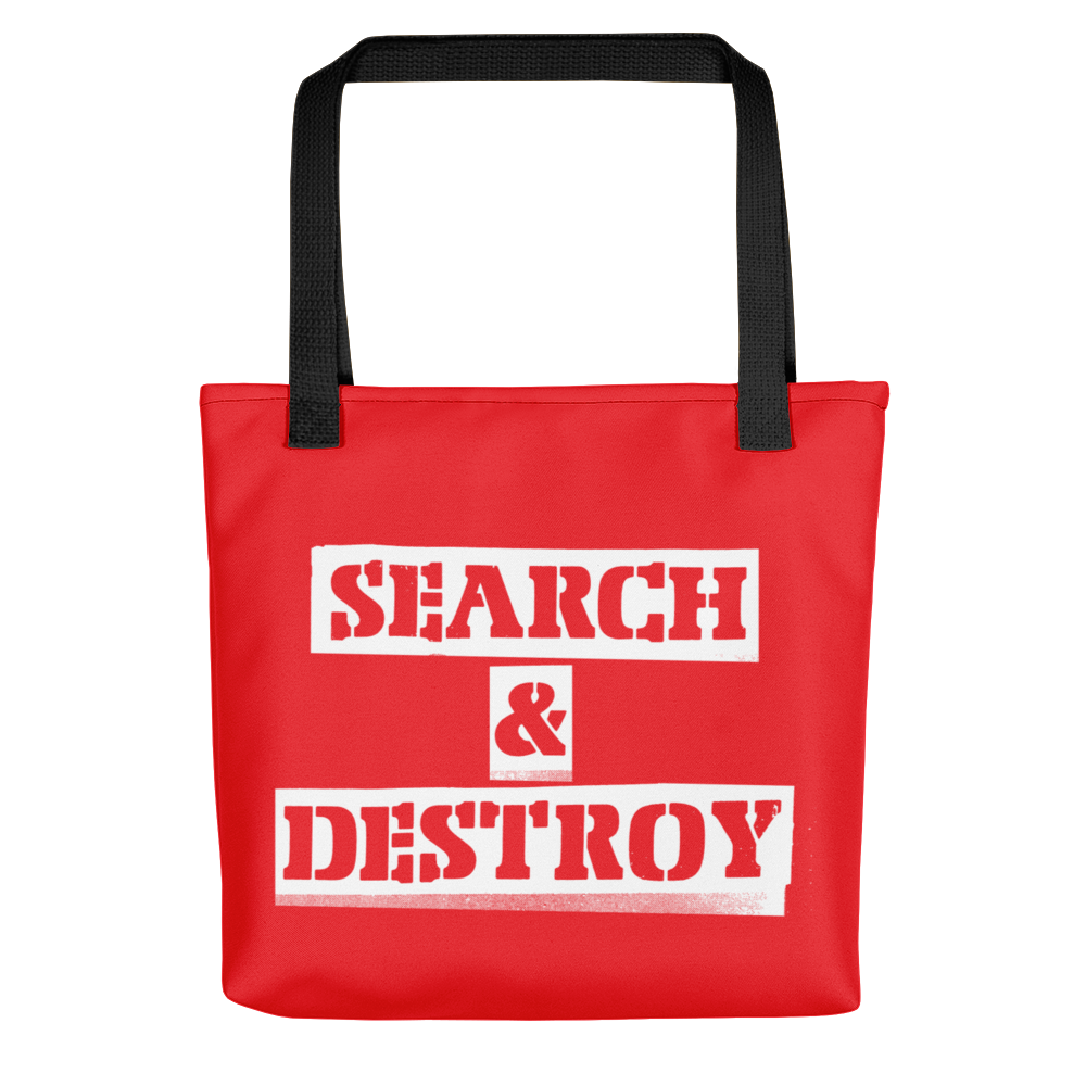 V. Vale "Search & Destroy Stencil" Tote Bag