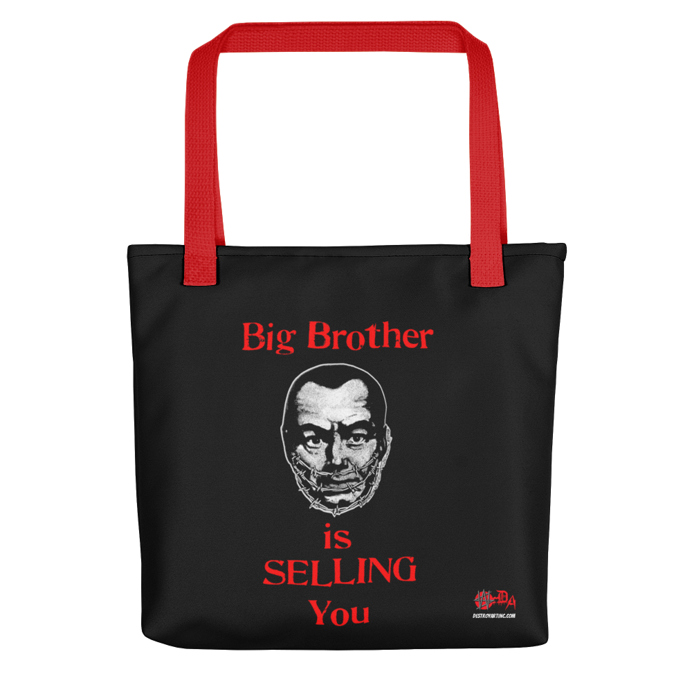 Winston Smith "Big Brother is Selling You" Tote Bag