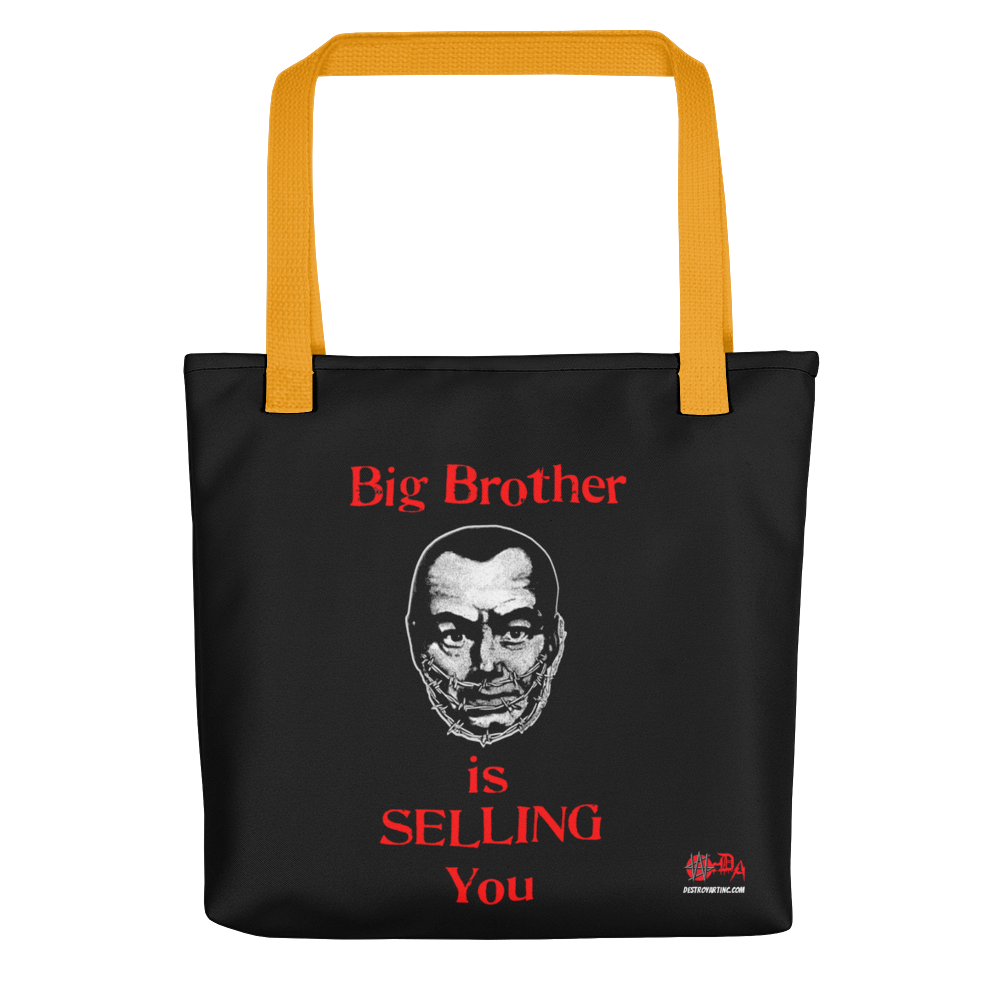 Winston Smith "Big Brother is Selling You" Tote Bag