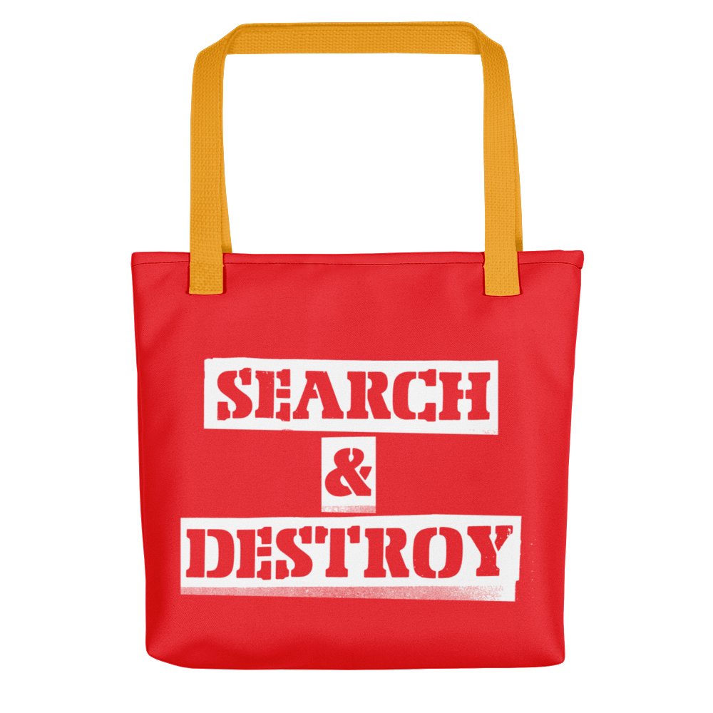 V. Vale "Search & Destroy Stencil" Tote Bag