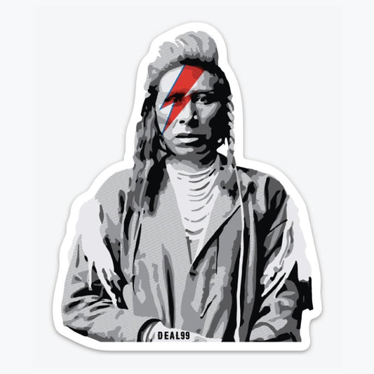 Gregg Deal "Indian Bowie" Sticker