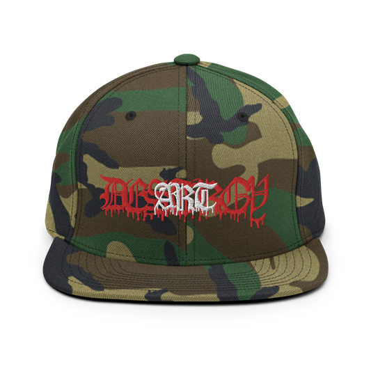 Destroy Art Snapback Hat