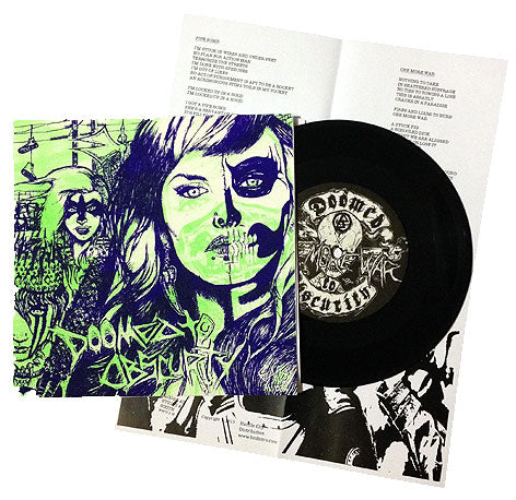 Doomed to Obscurity "One More War b/w Pipe Bomb" 7"