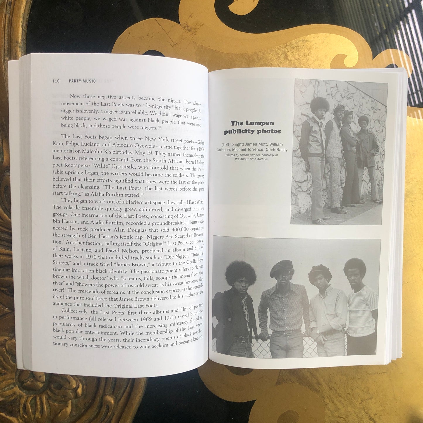 Party Music - Story of the Black Panther Party Band 'The Lumpen' by Rickey Vincent