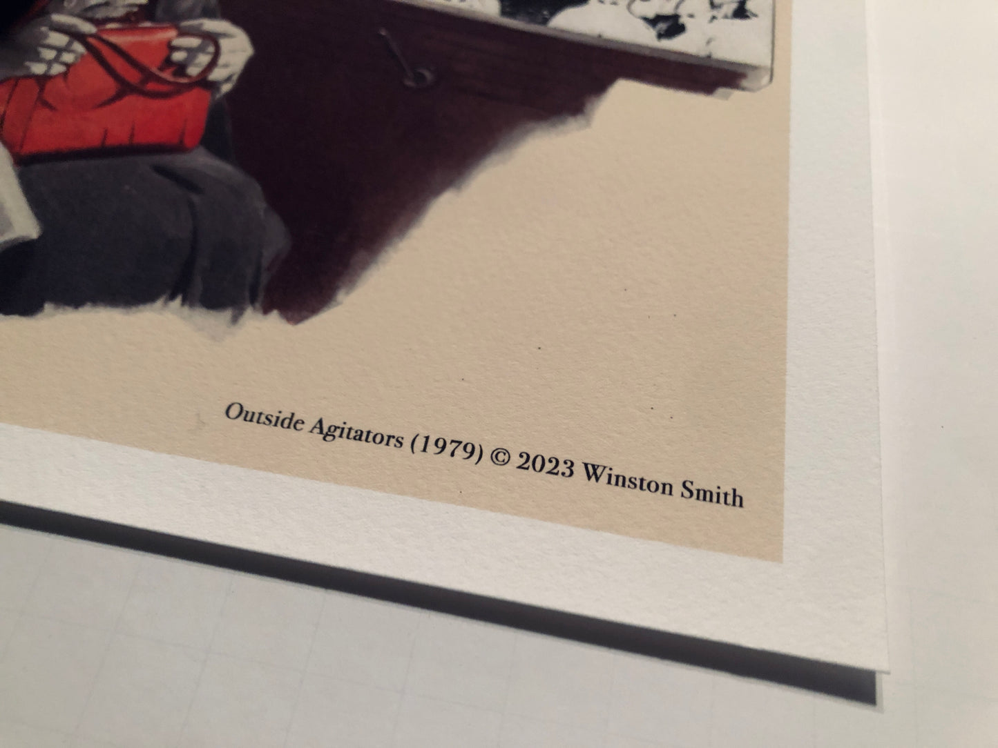 Winston Smith “Outside Agitators” Print