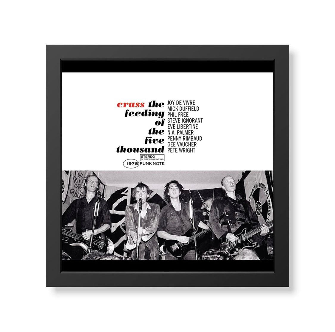 Stealworks x Steve Rapport "Crass - The Feeding of 5000" Print (2022)