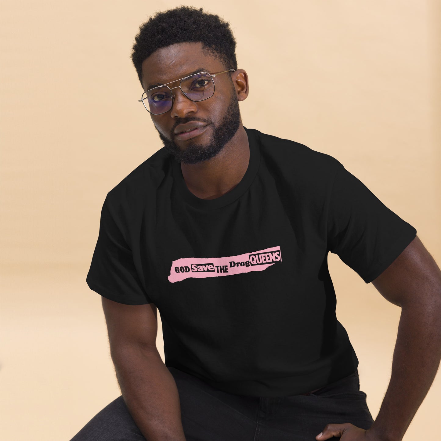 Stealworks "God Save the Drag Queens" Black Tee
