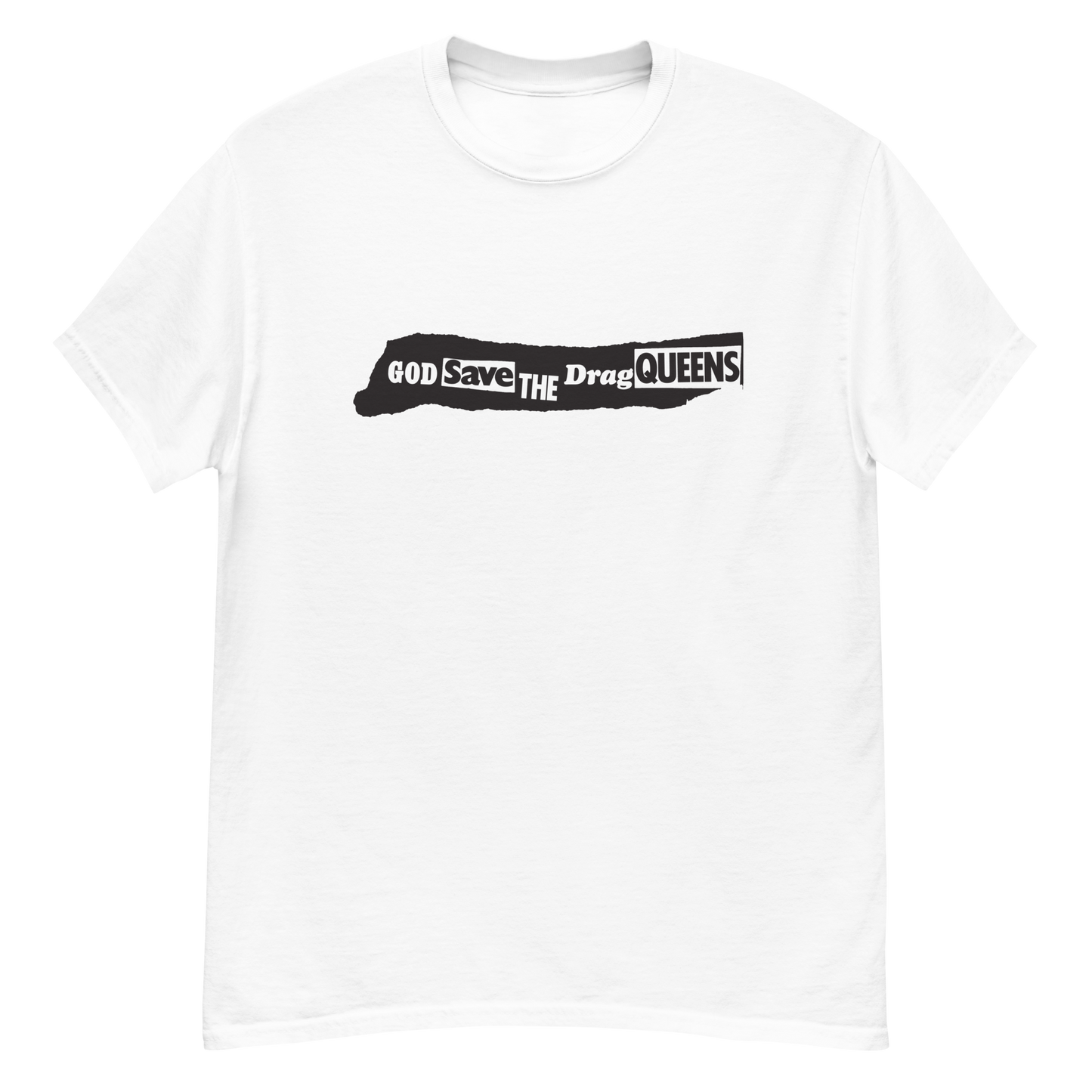 Stealworks "God Save the Drag Queens" White Tee
