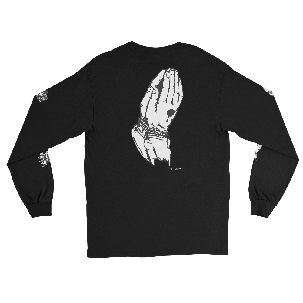 Christian Death "Praying Hands" Black Longsleeve