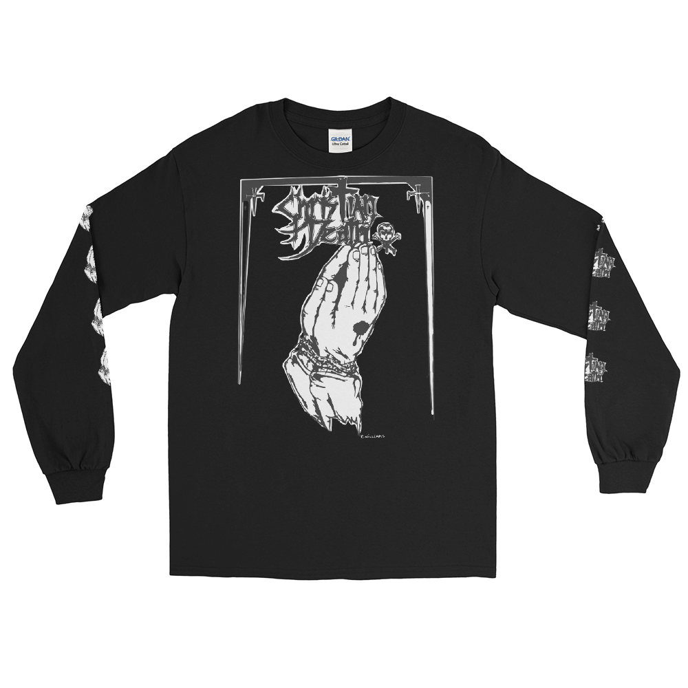 Christian Death "Praying Hands" Black Longsleeve