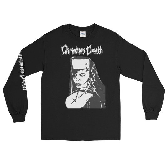 Christian Death "Rozz Nun" Long Sleeve Shirt