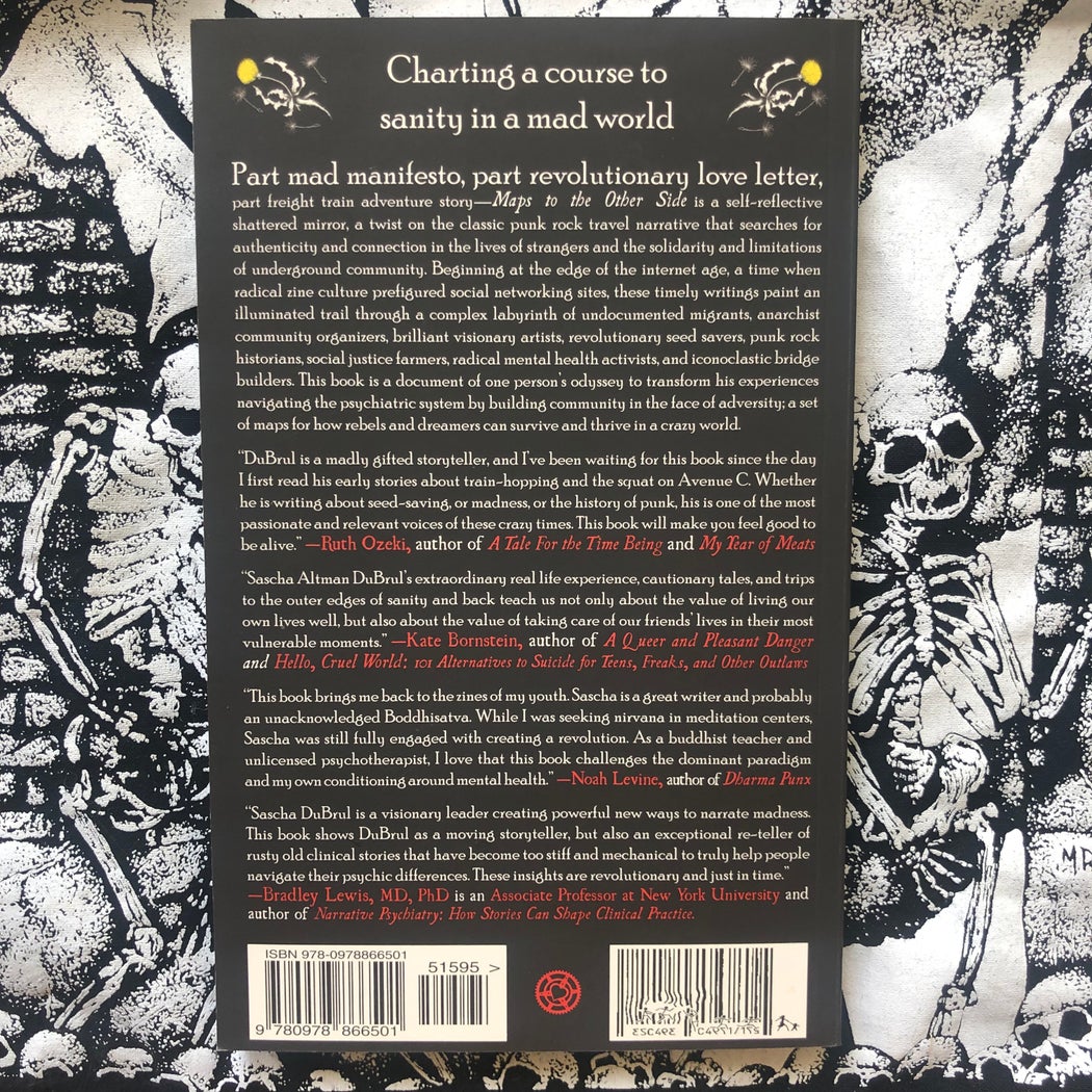 Sascha Altman DuBrul “Maps to The Other Side: the Adventures of A Bipolar Cartographer” Book