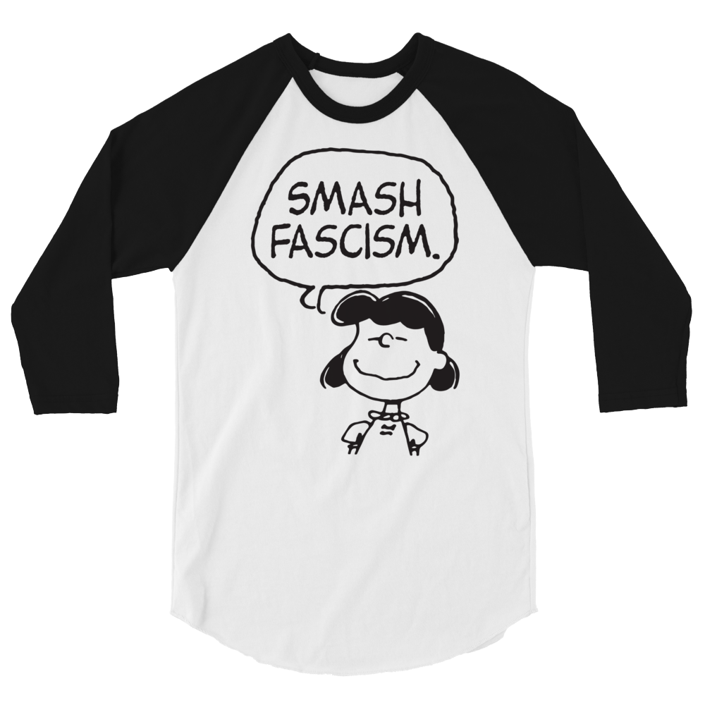 Stealworks "Smash Fascism Lucy" Baseball Tee