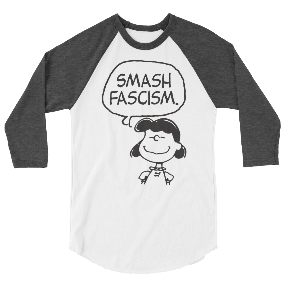 Stealworks "Smash Fascism Lucy" Baseball Tee