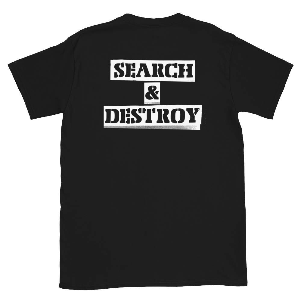 V. Vale "Search & Destroy Titles" T-shirt