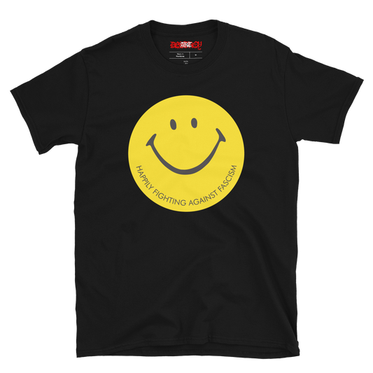 Stealworks "Happily Fighting Fascists" T-shirt
