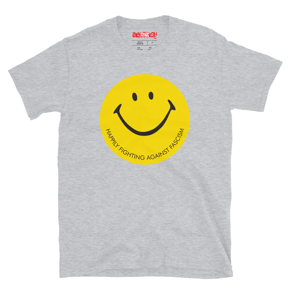 Stealworks "Happily Fighting Fascists" T-shirt