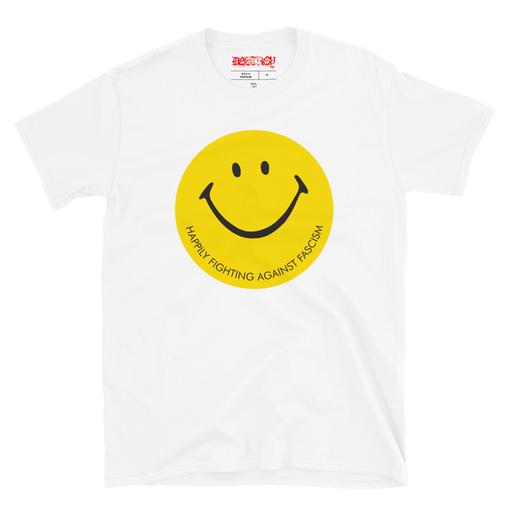 Stealworks "Happily Fighting Fascists" T-shirt