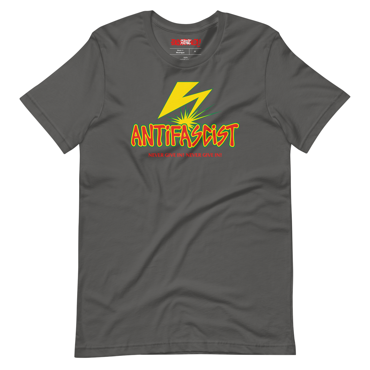 Stealworks "Never Give In" T-shirt