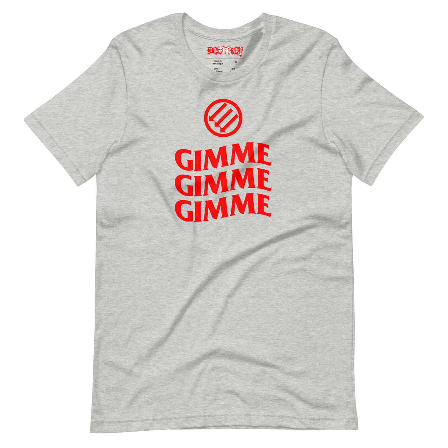 Stealworks "Gimme Gimme Gimme Antifascist" Red Tee