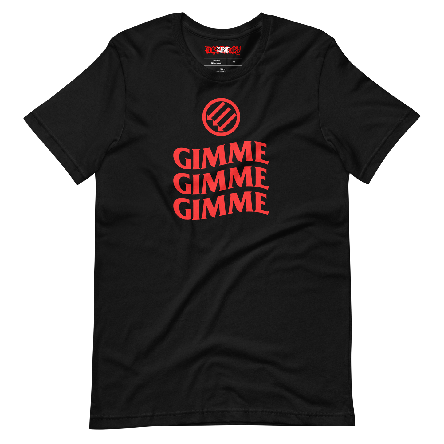 Stealworks "Gimme Gimme Gimme Antifascist" Red Tee