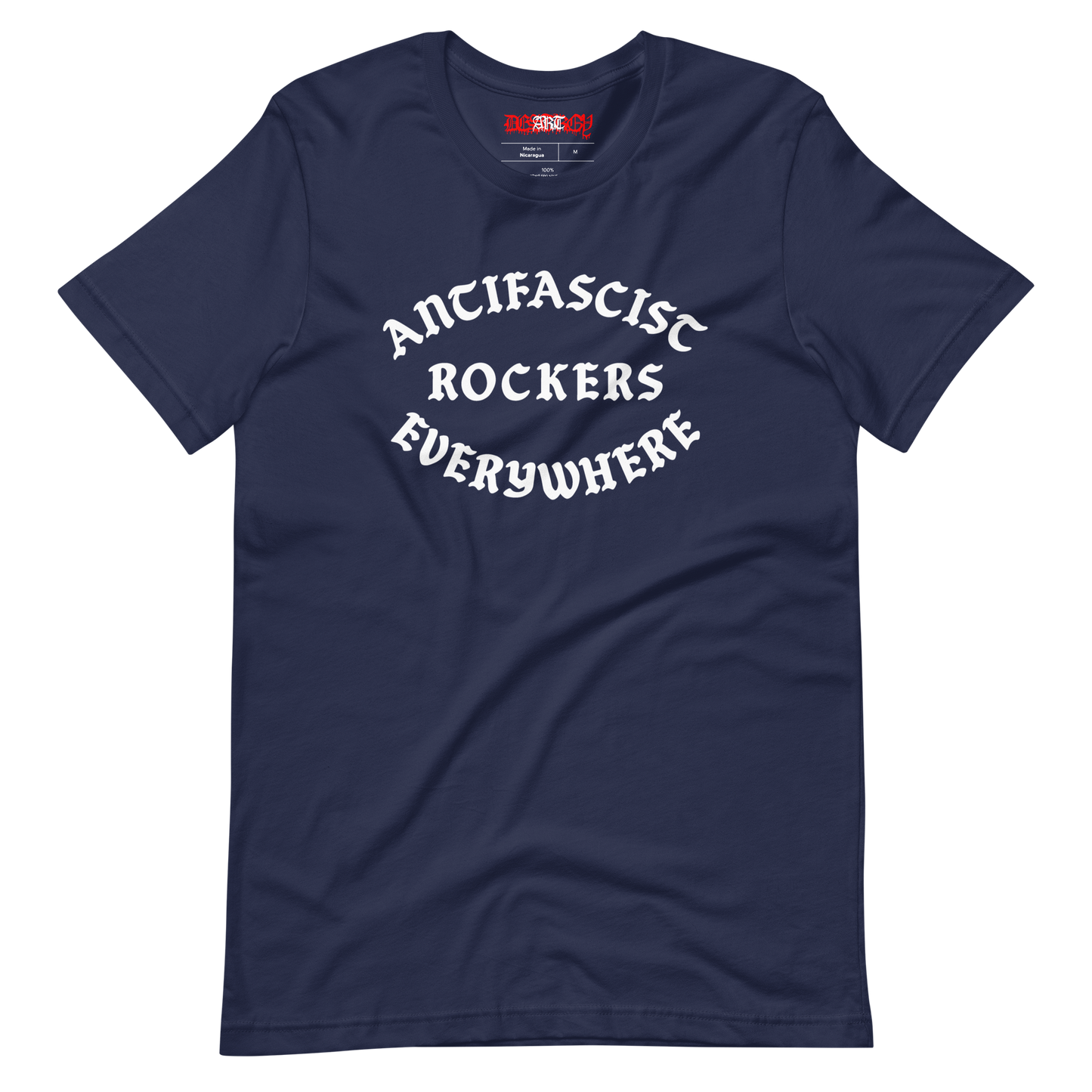 Stealworks "Antifascist Rockers Everywhere" T-shirt