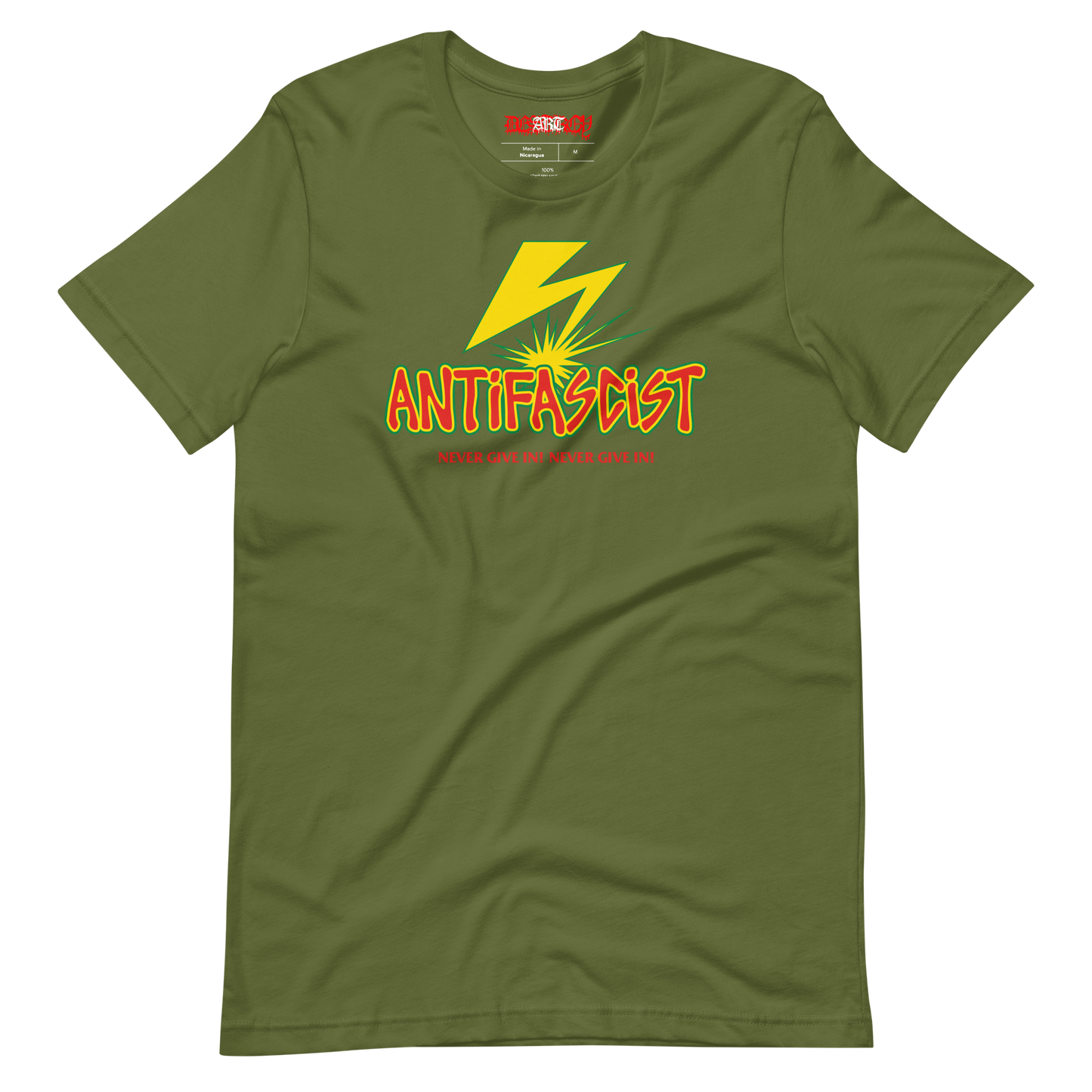 Stealworks "Never Give In" T-shirt
