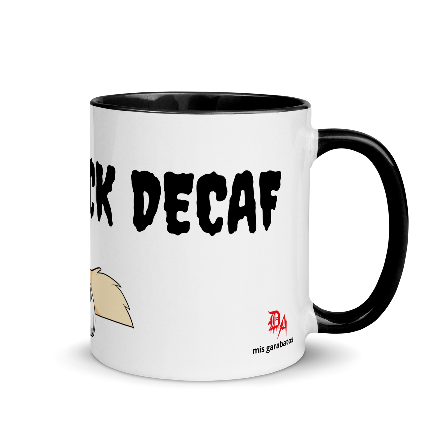 Jesica Giovanetti "Fuck Decaf" Mug