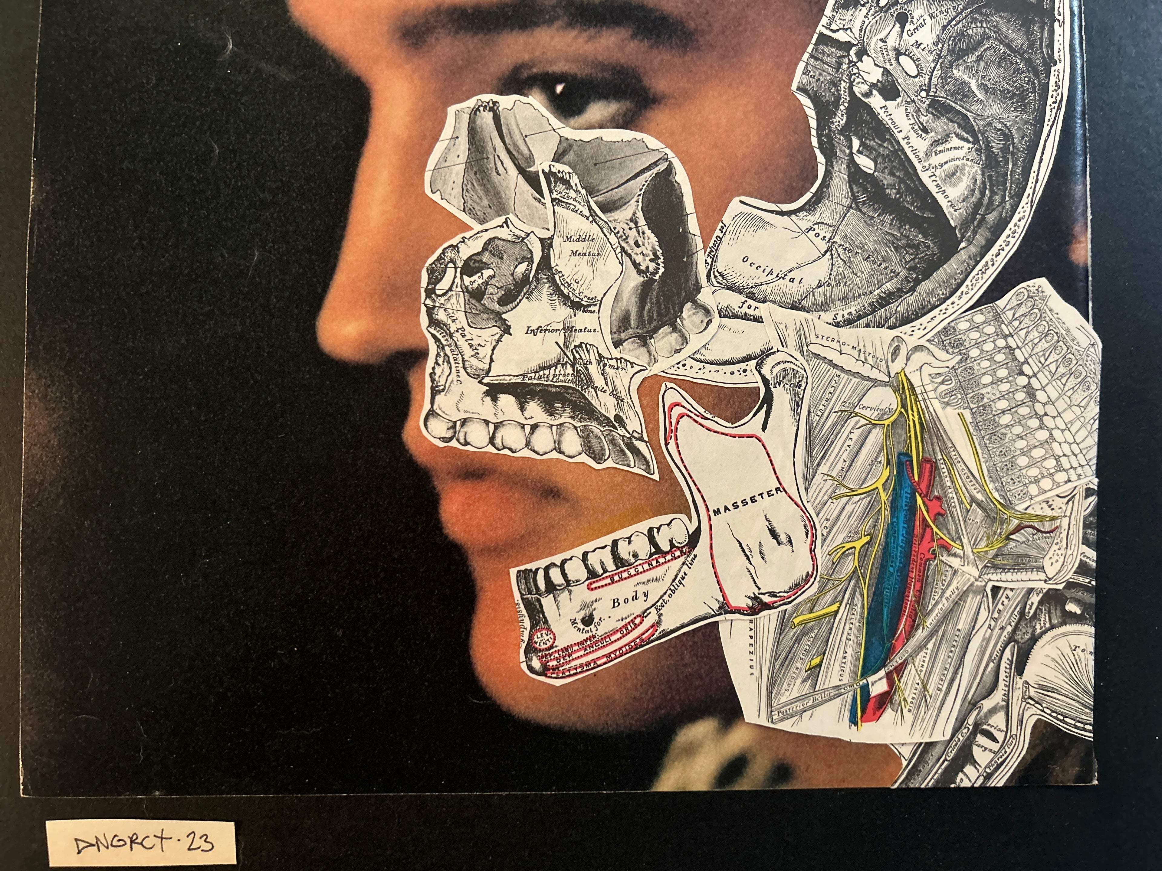 DNGRCT “Suspicious Mind” Original Collage