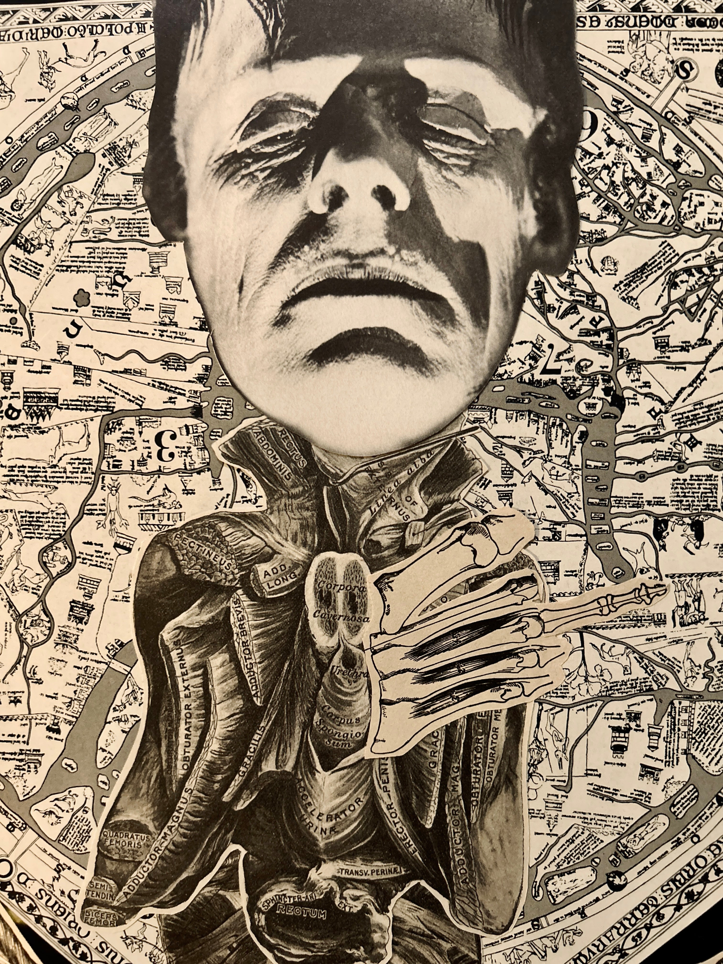 DNGRCT “Reanimated Sleep” Original Collage