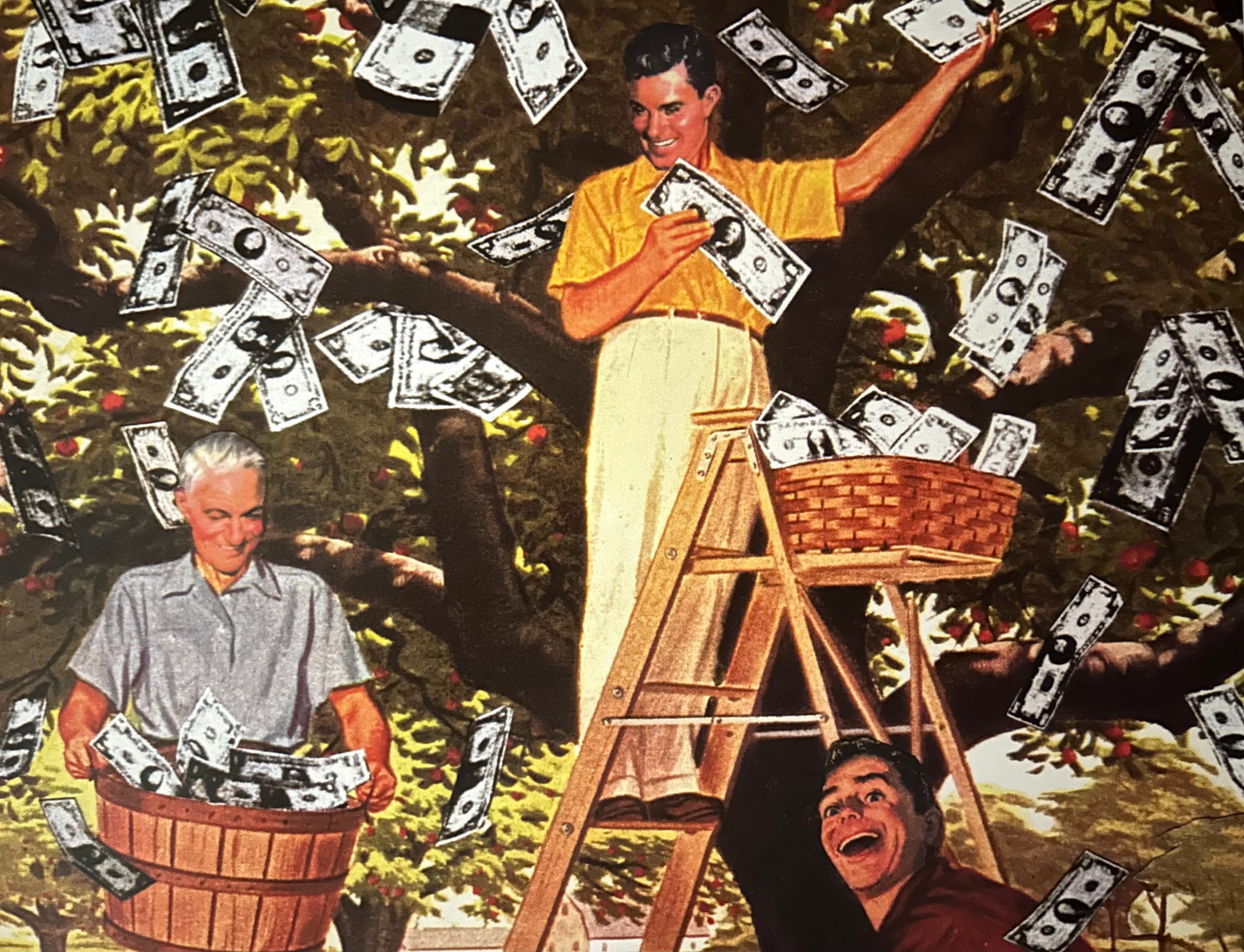 Winston Smith "Money Tree" Print (2000)