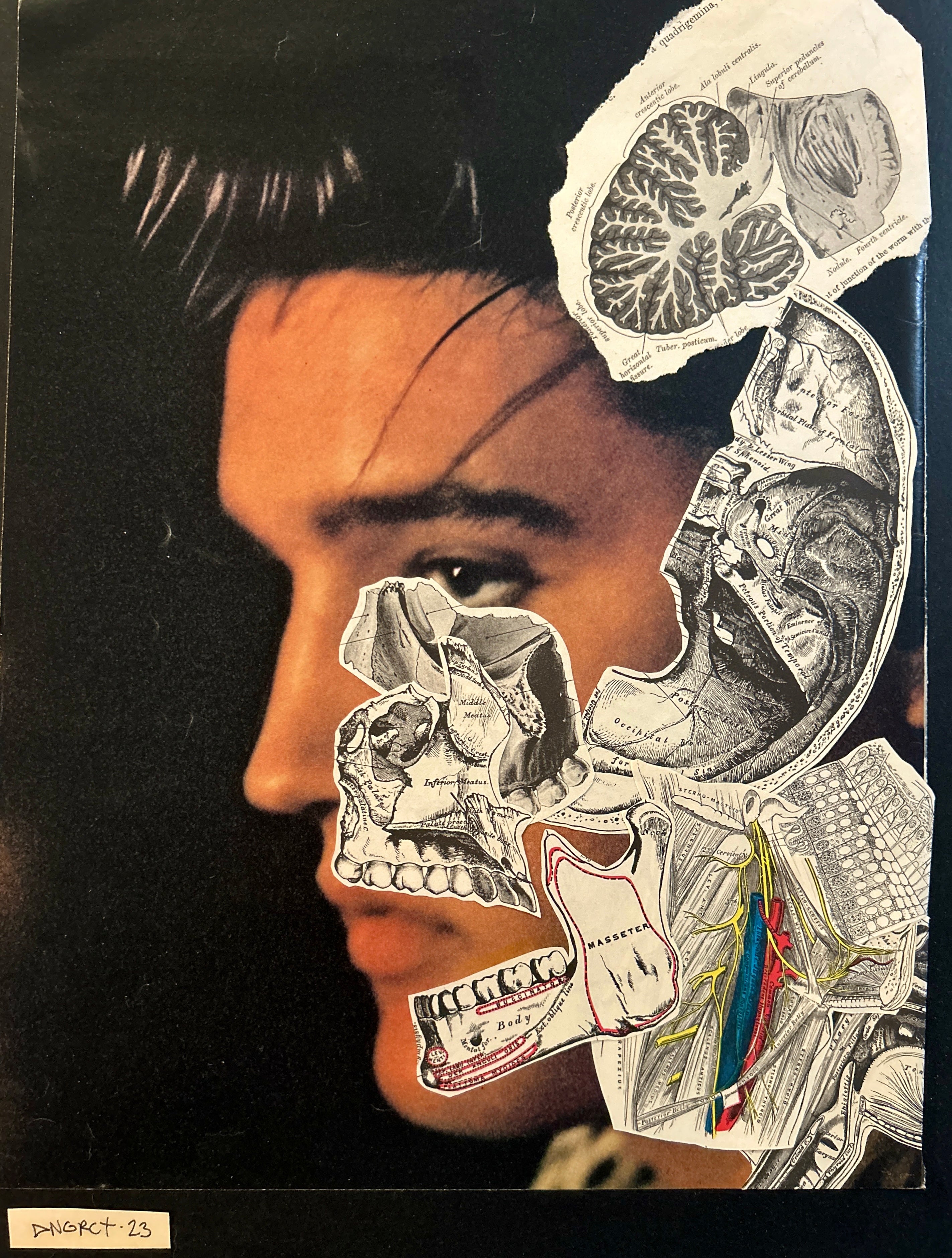 DNGRCT “Suspicious Mind” Original Collage