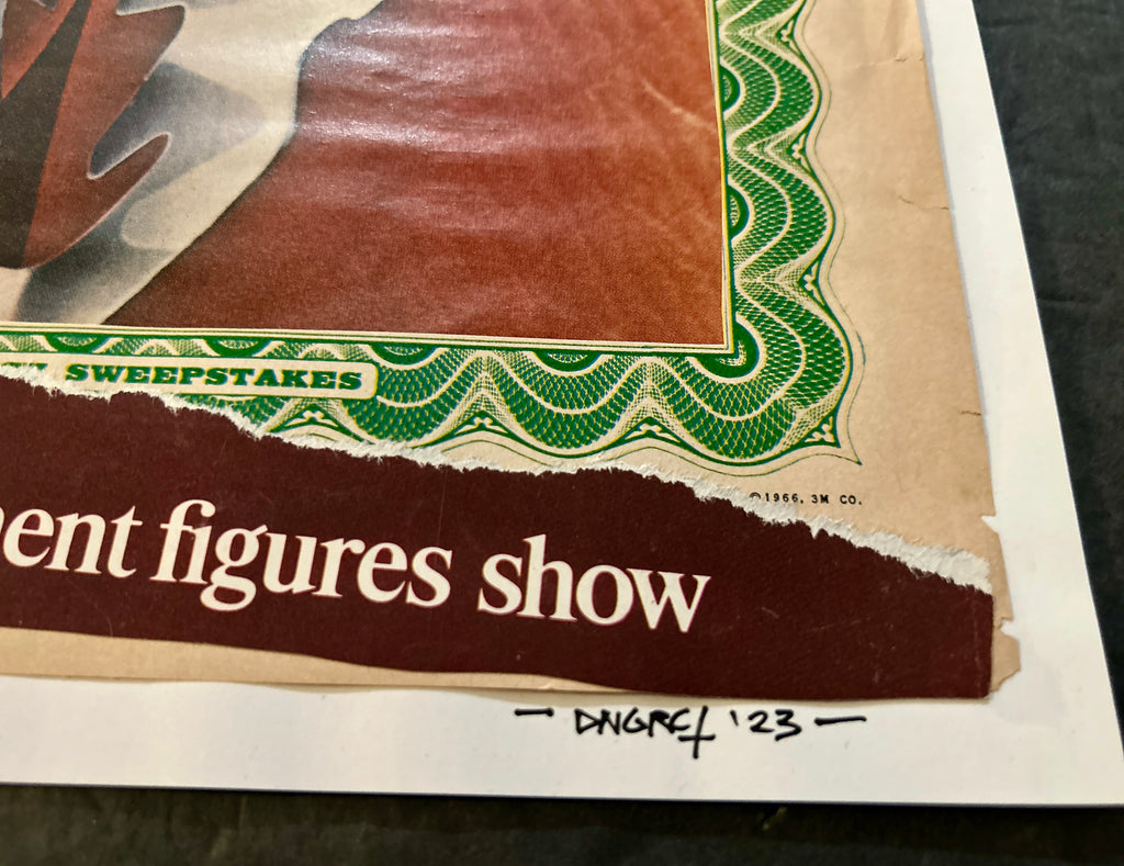 DNGRCT “Impulsive Consumer” Original Collage