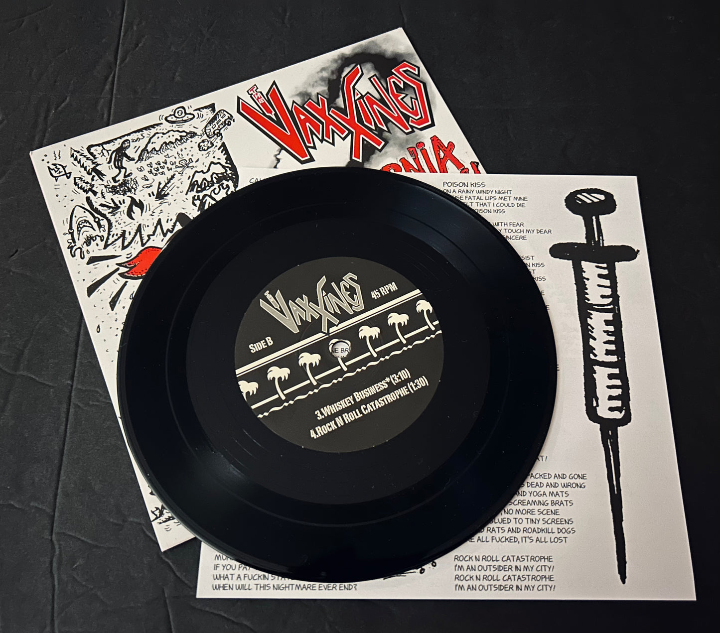 The Vaxxines “California Screamin!” 7” EP