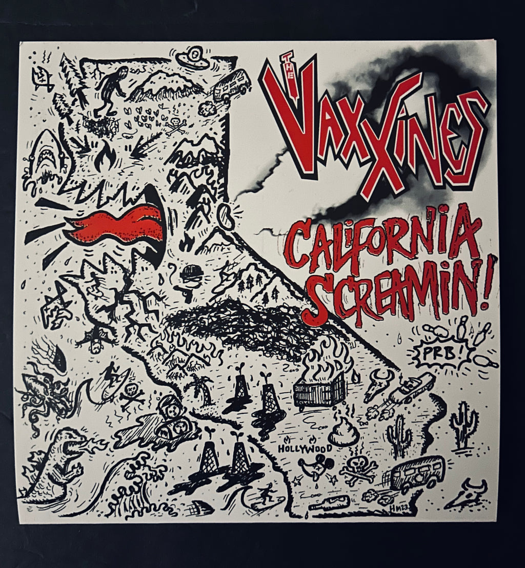 The Vaxxines “California Screamin!” 7” EP