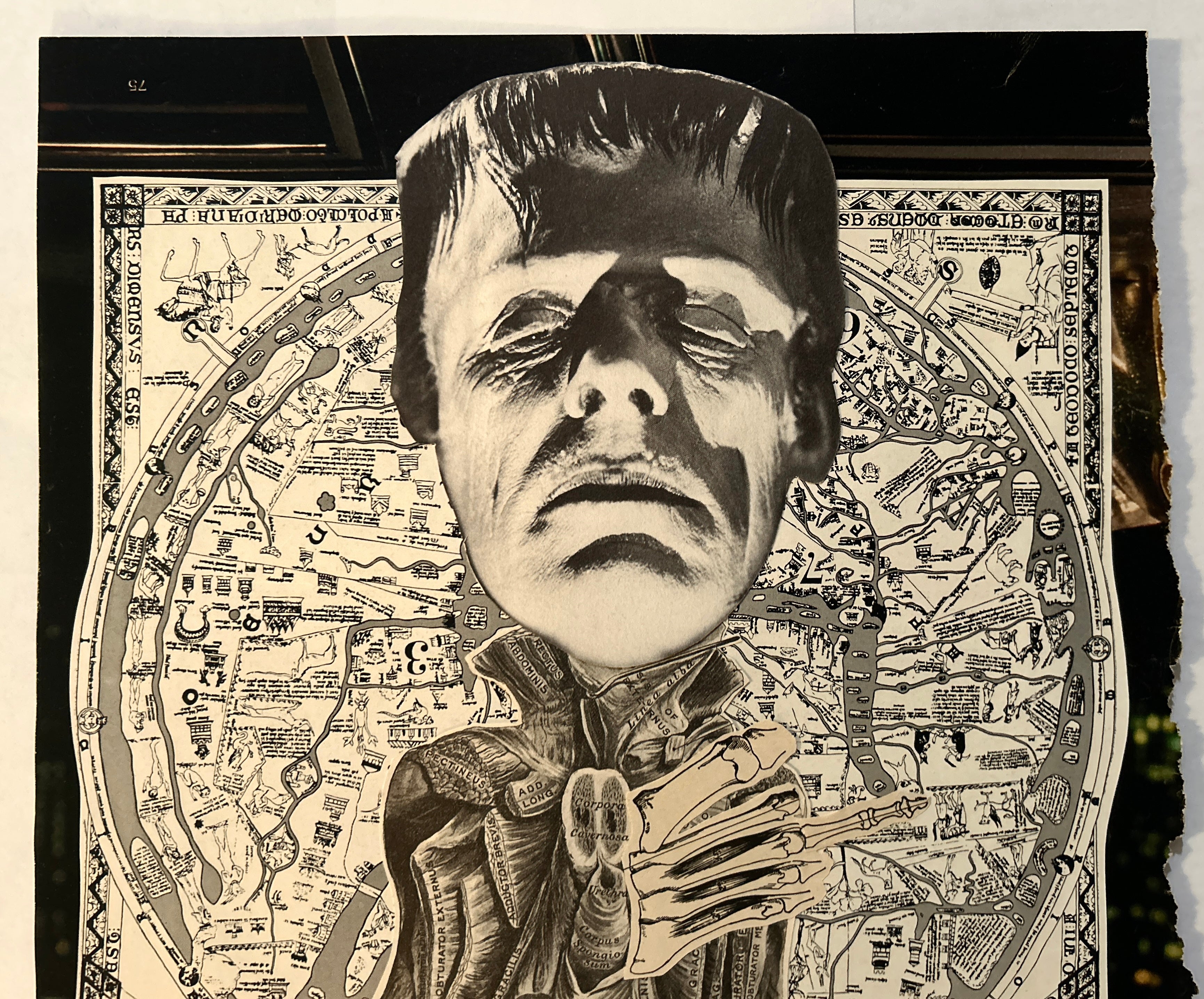 DNGRCT “Reanimated Sleep” Original Collage