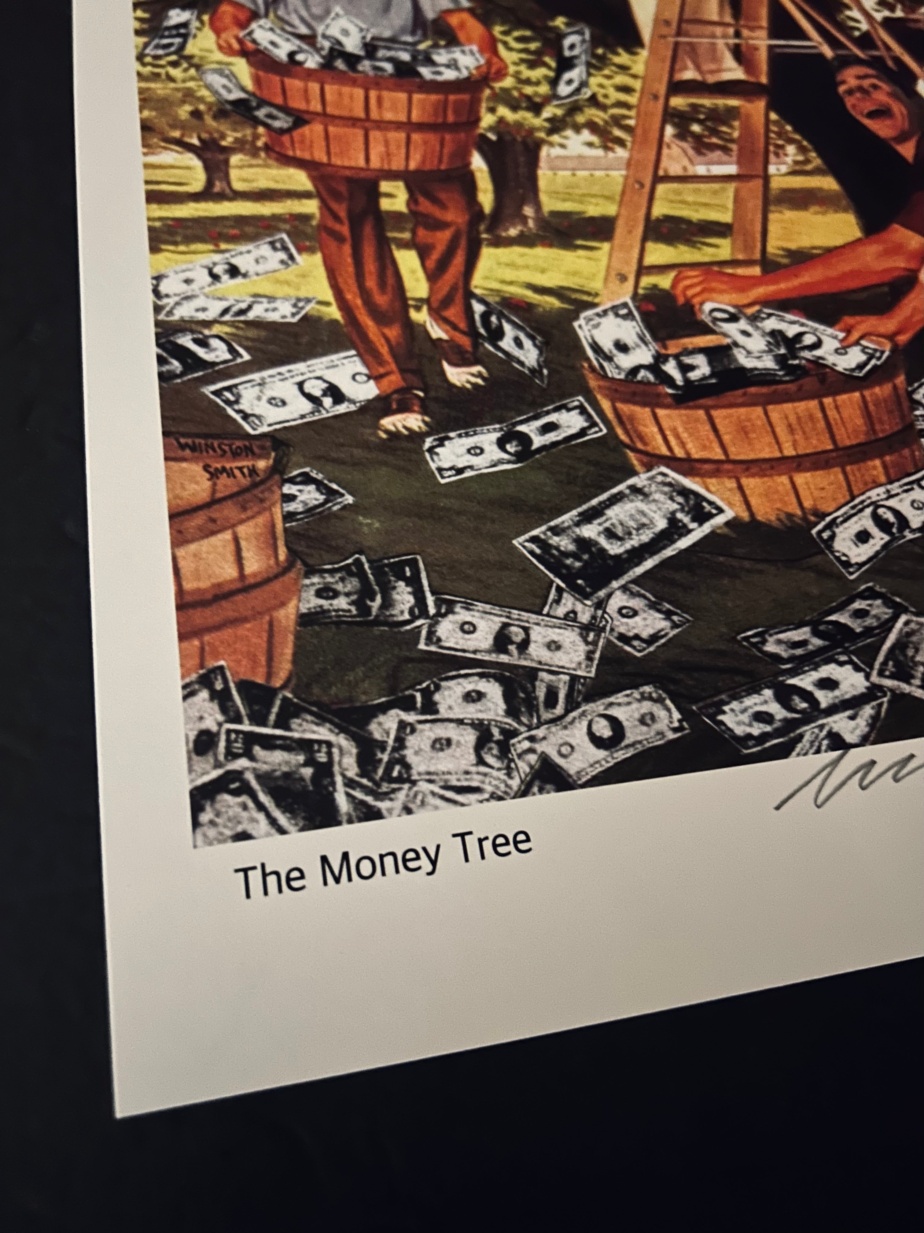 money tree poster Winston Smith "Money Tree" Print (2000) – Destroy Art