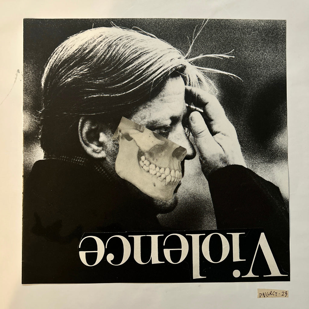 DNGRCT “Violence is Weakness” Original Collage
