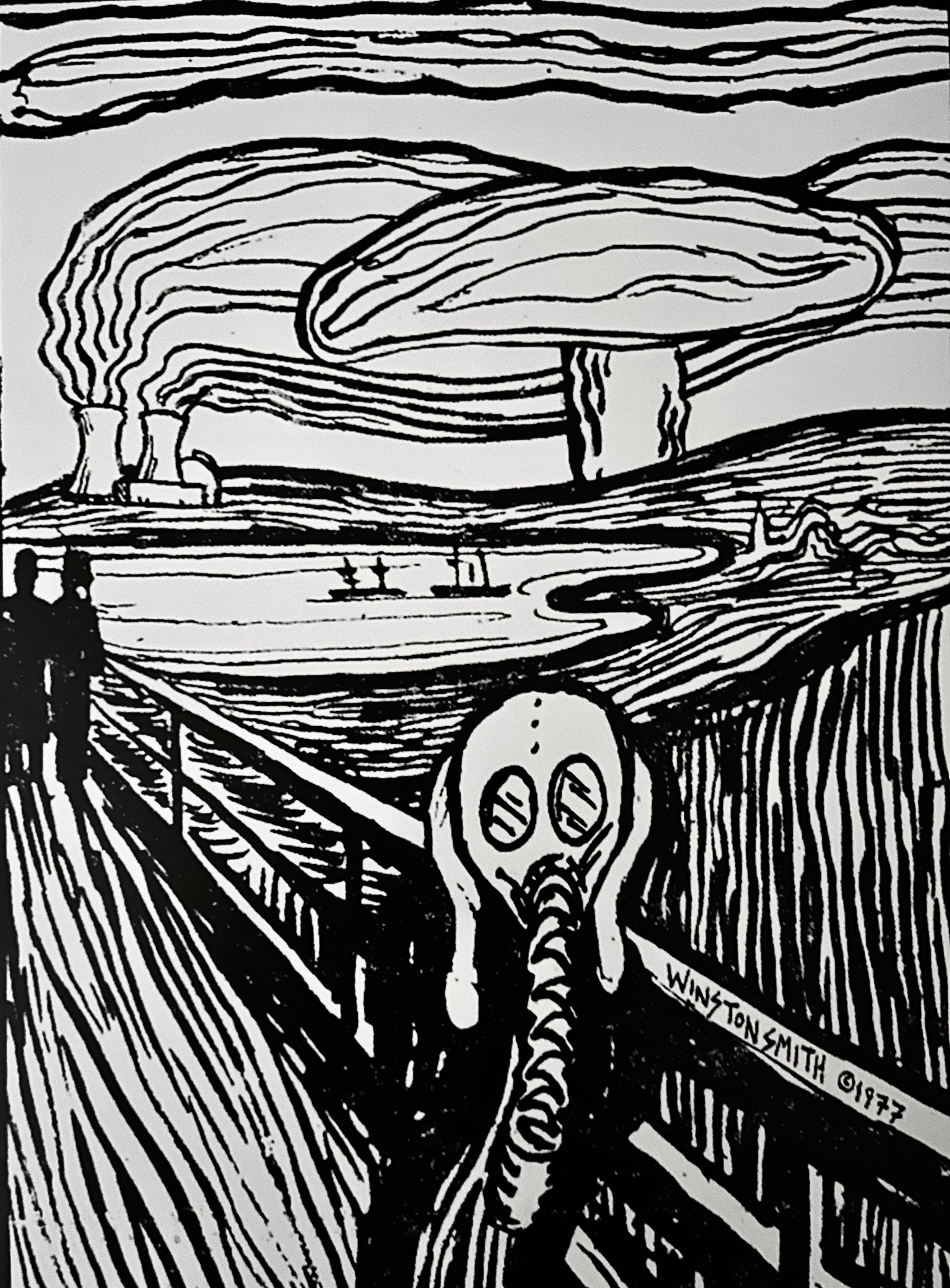 Winston Smith “Atomic Scream” Print
