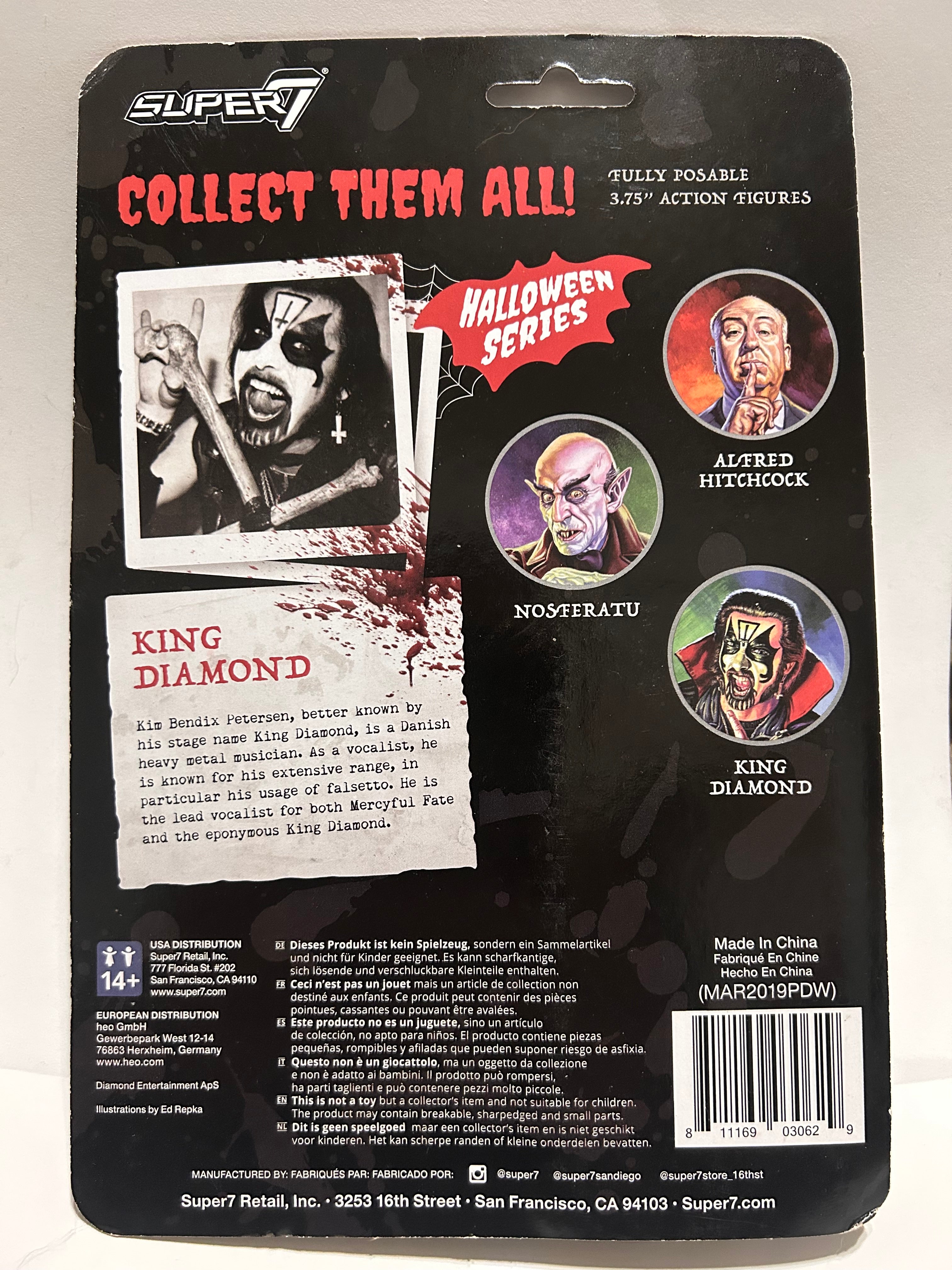 King Diamond Reaction Figure (used)