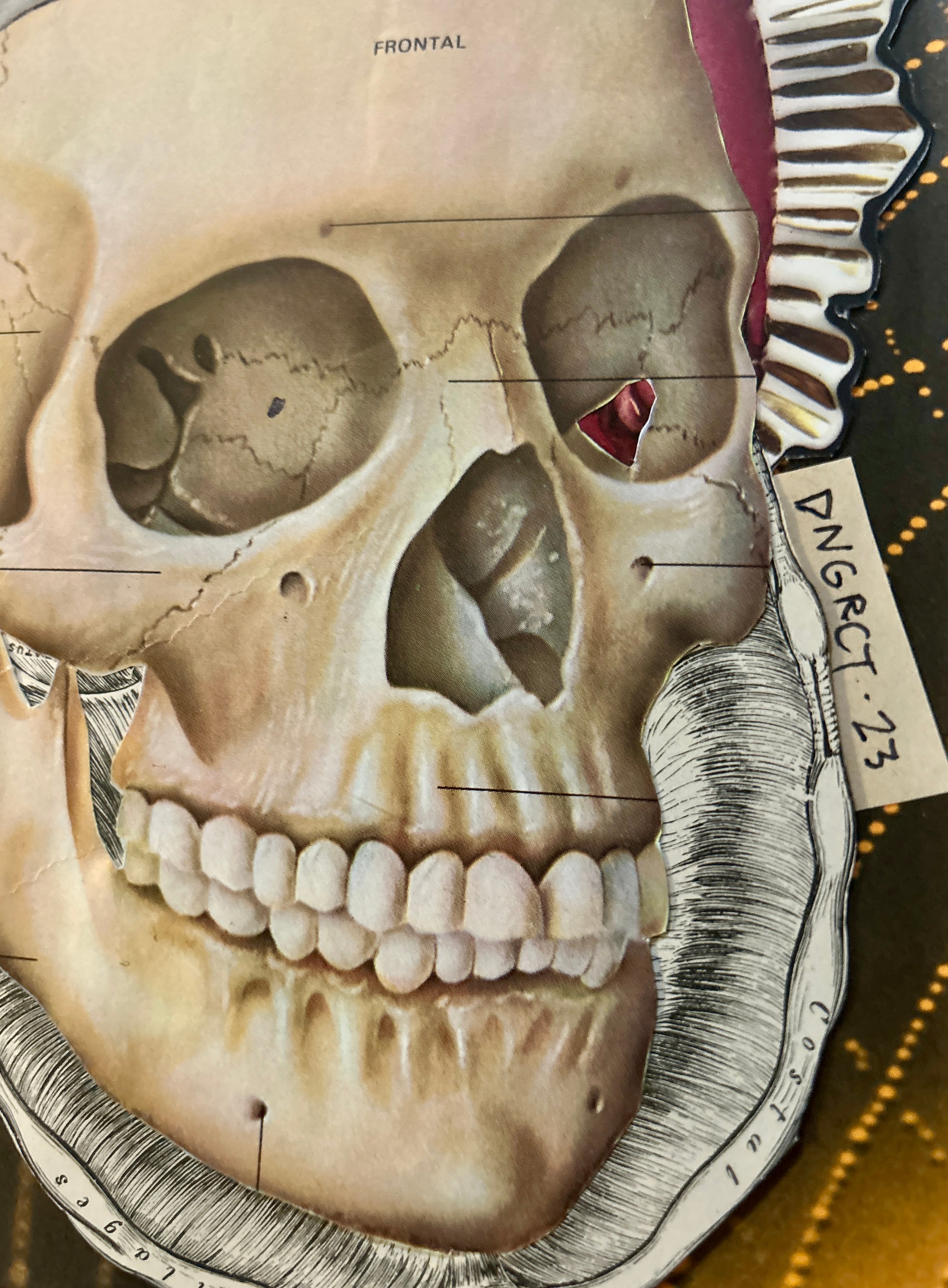 DNGRCT “Catholic Boy” Original Collage