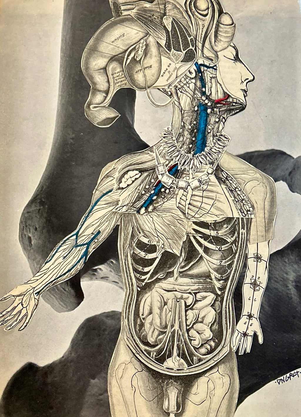 DNGRCT “Trophies” Original Collage