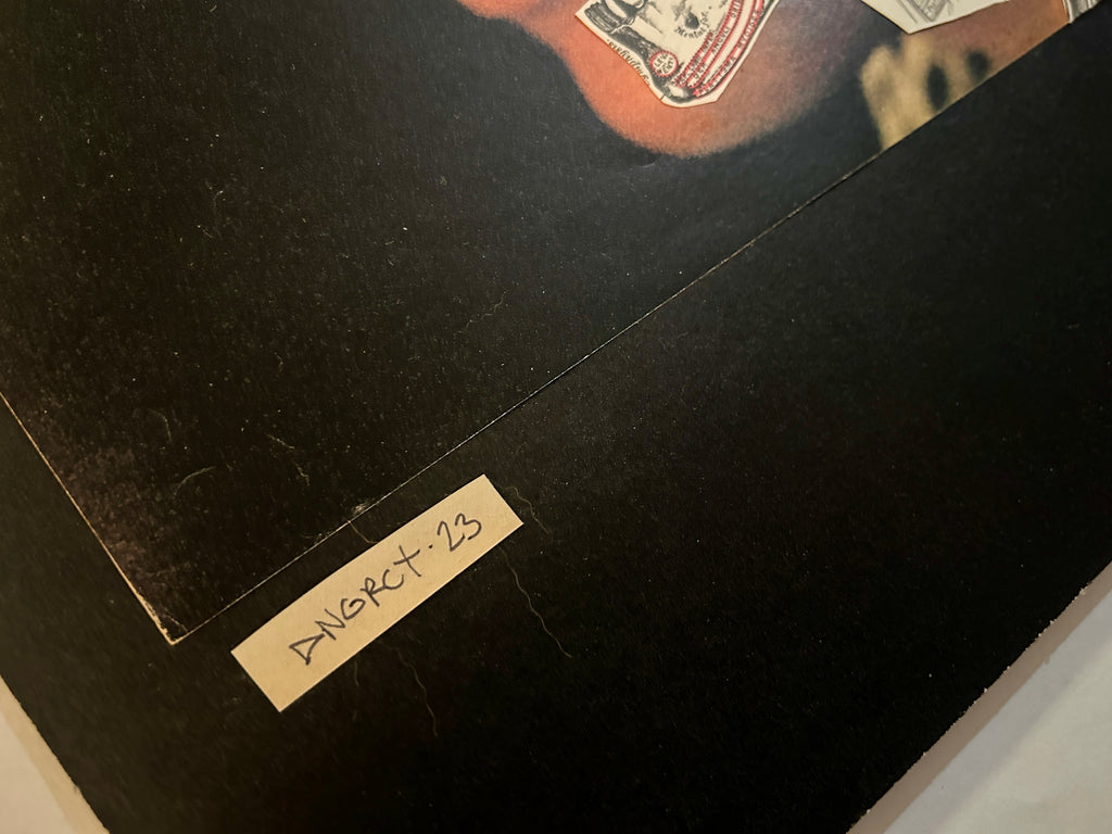 DNGRCT “Suspicious Mind” Original Collage